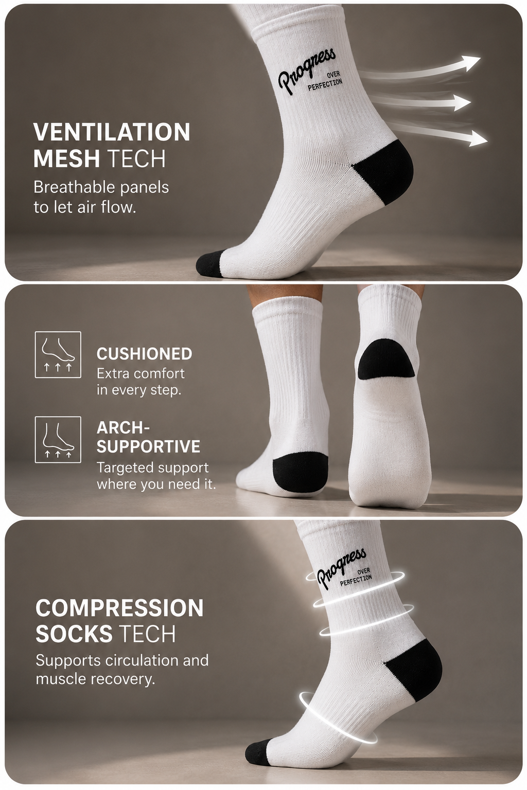 EARNED PROGRESS Socks (EARNED PROGRESS Socks )