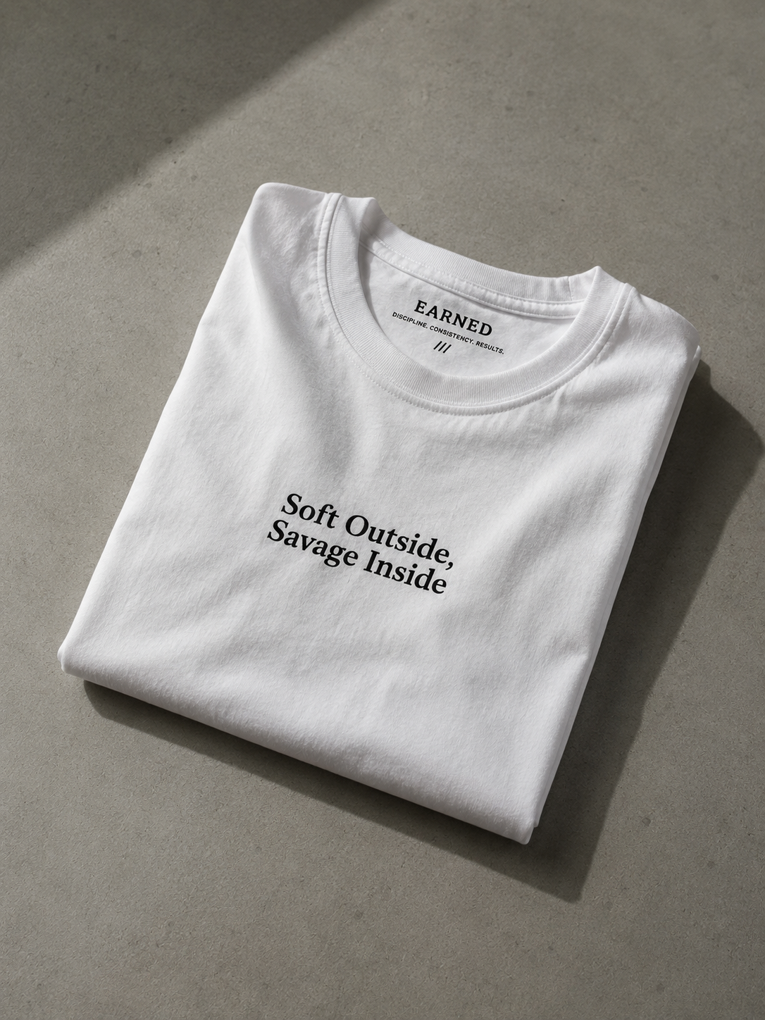 Soft Outside Savage Inside Tee — "Soft Outside, Savage Inside" Graphic T‑Shirt